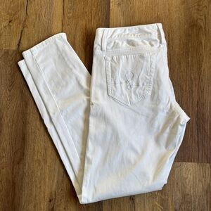 Lilly Pulitzer Bright White Worth Skinny Fit Jeans NWOT Sz. 10